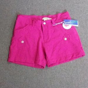 Rose color shorts